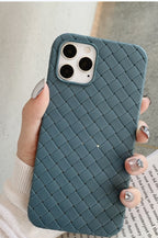 Protective Apple iPhone Back Cover - eminent Silicon Back Cover for iPhone cris cross style