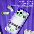 Protective Apple iPhone Back Cover - Rock Inshare Travel Series PC + TPU Phone case for iPhone 14 Pro - Style 3