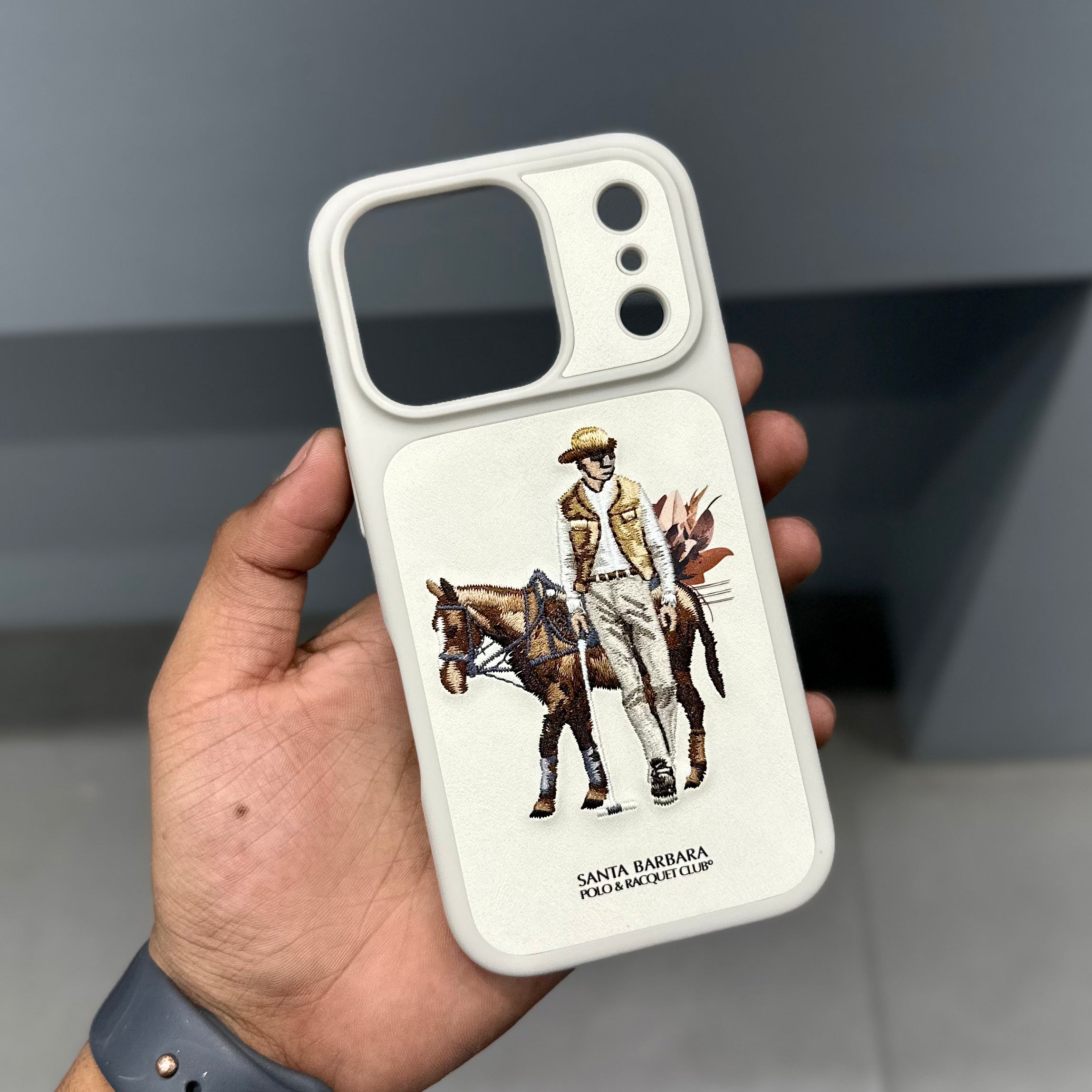 Santa Barbara Cedric Case-Beige ( No. 2008 ) 17 Series Mobile Case by CoverMeUp - Style 3