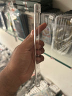 Silicone Clear Transparent Case for Samsung Galaxy S23 Ultra Mobile Case by CoverMeUp - Style 2
