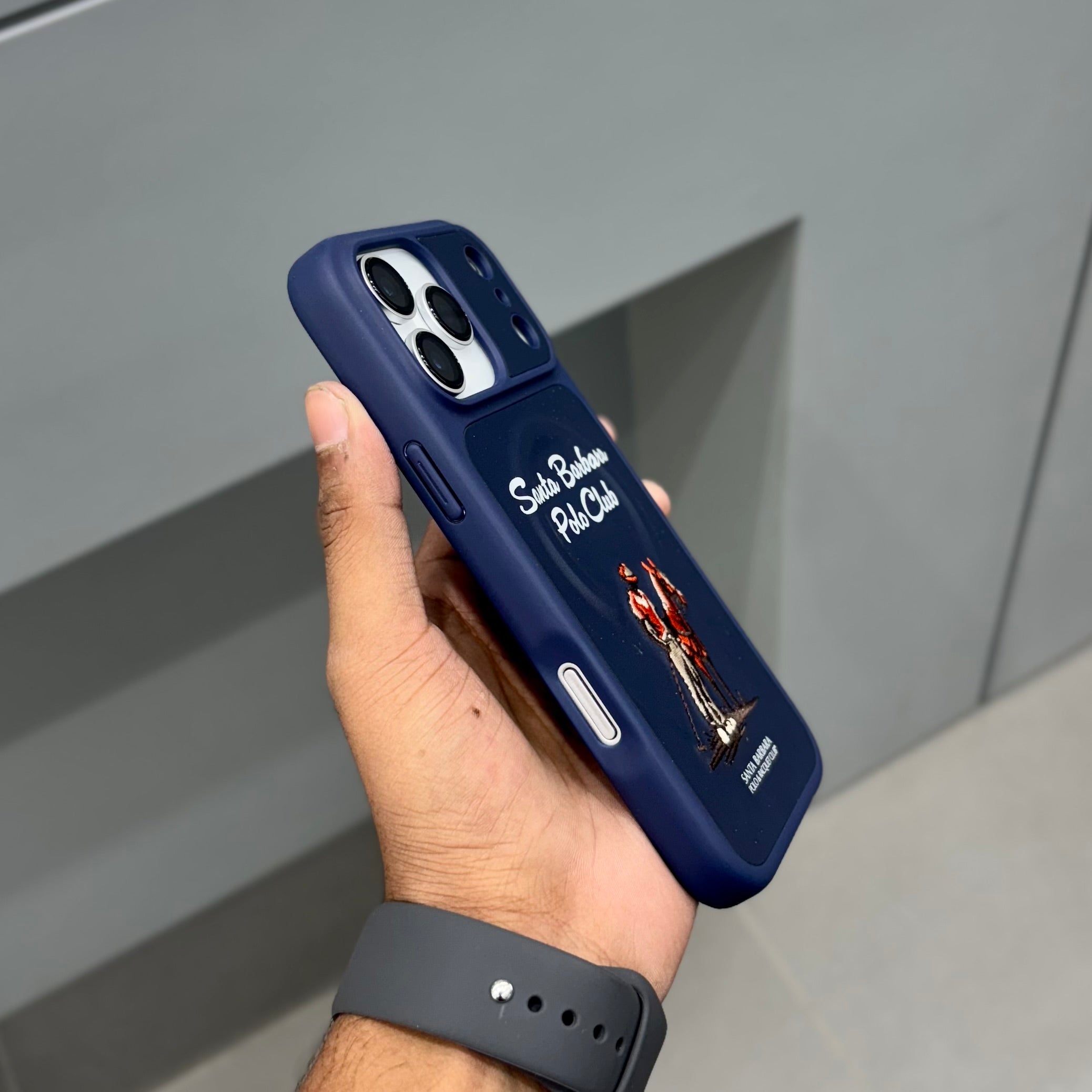 Santa Barbara questa mag-Blue with Magsafe Case ( No. 2000 ) 17 Series Mobile Case by CoverMeUp - Style 2