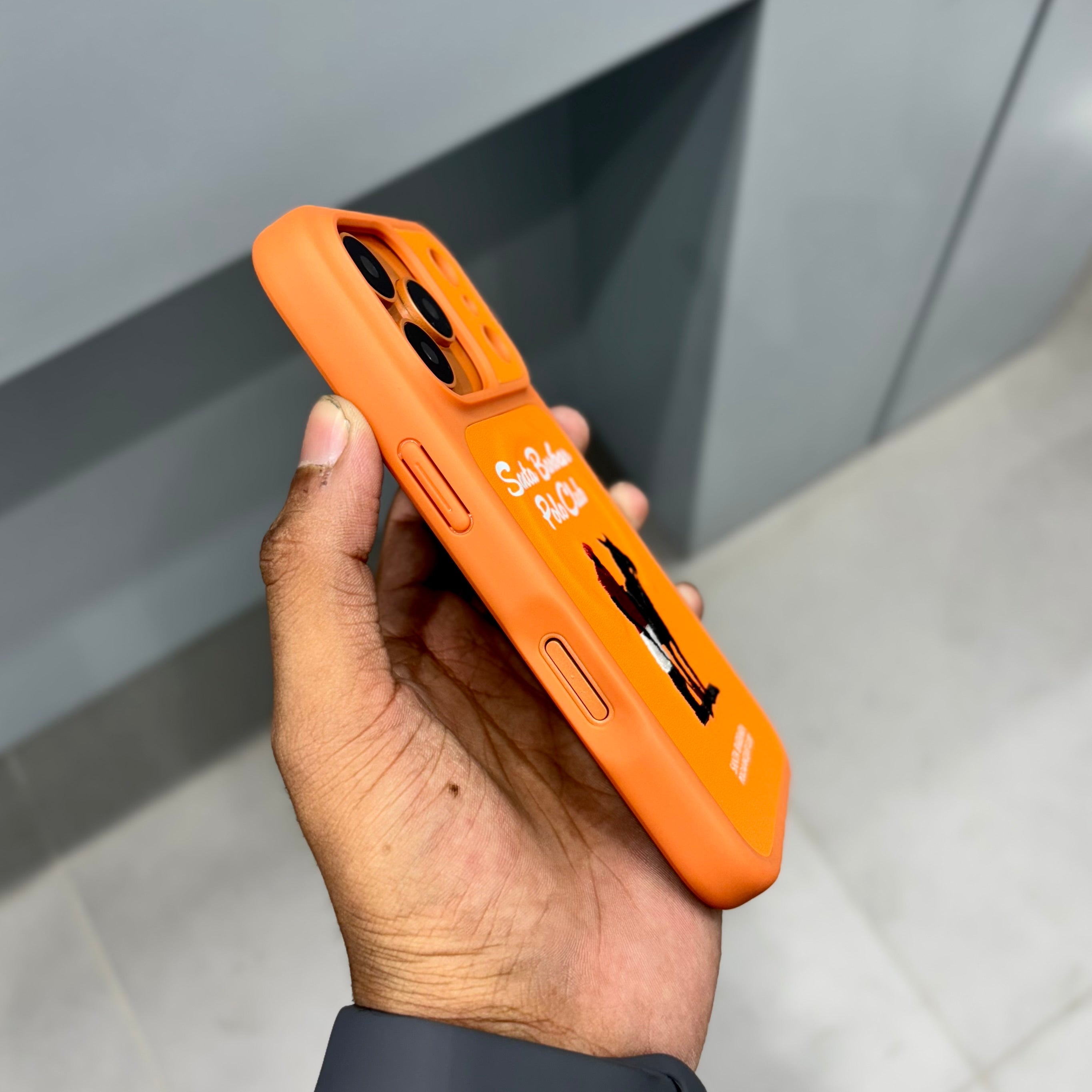 Santa Barbara questa mag-Orange with Magsafe Case ( No. 2002 ) 17 Series Mobile Case by CoverMeUp - Style 2