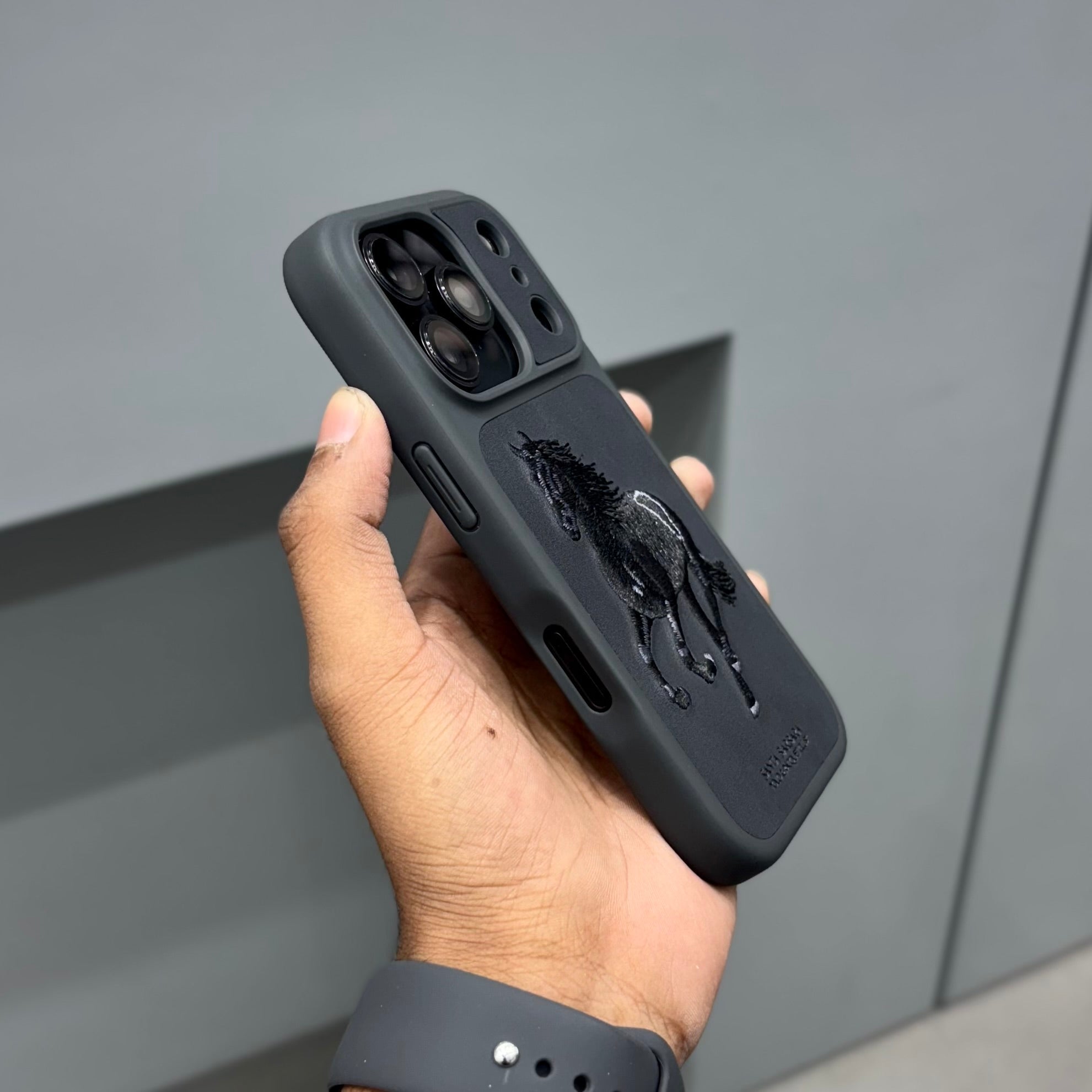 Santa Barbara boris gray Case-Dark Grey ( No. 2003 ) 17 Series Mobile Case by CoverMeUp - Style 2