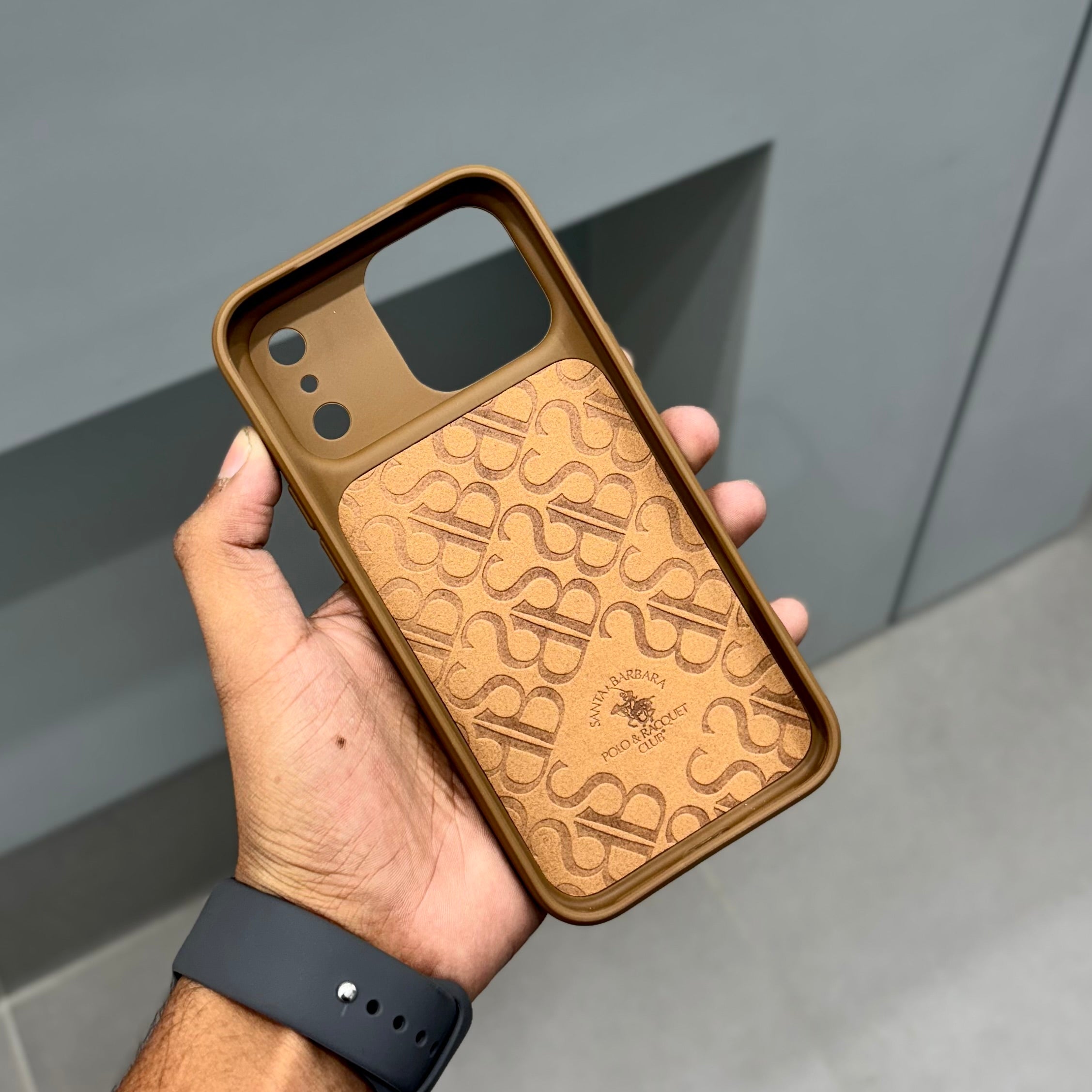 Santa Barbara cedric black Case-Brown ( No. 2007 ) 17 Series Mobile Case by CoverMeUp - Style 3