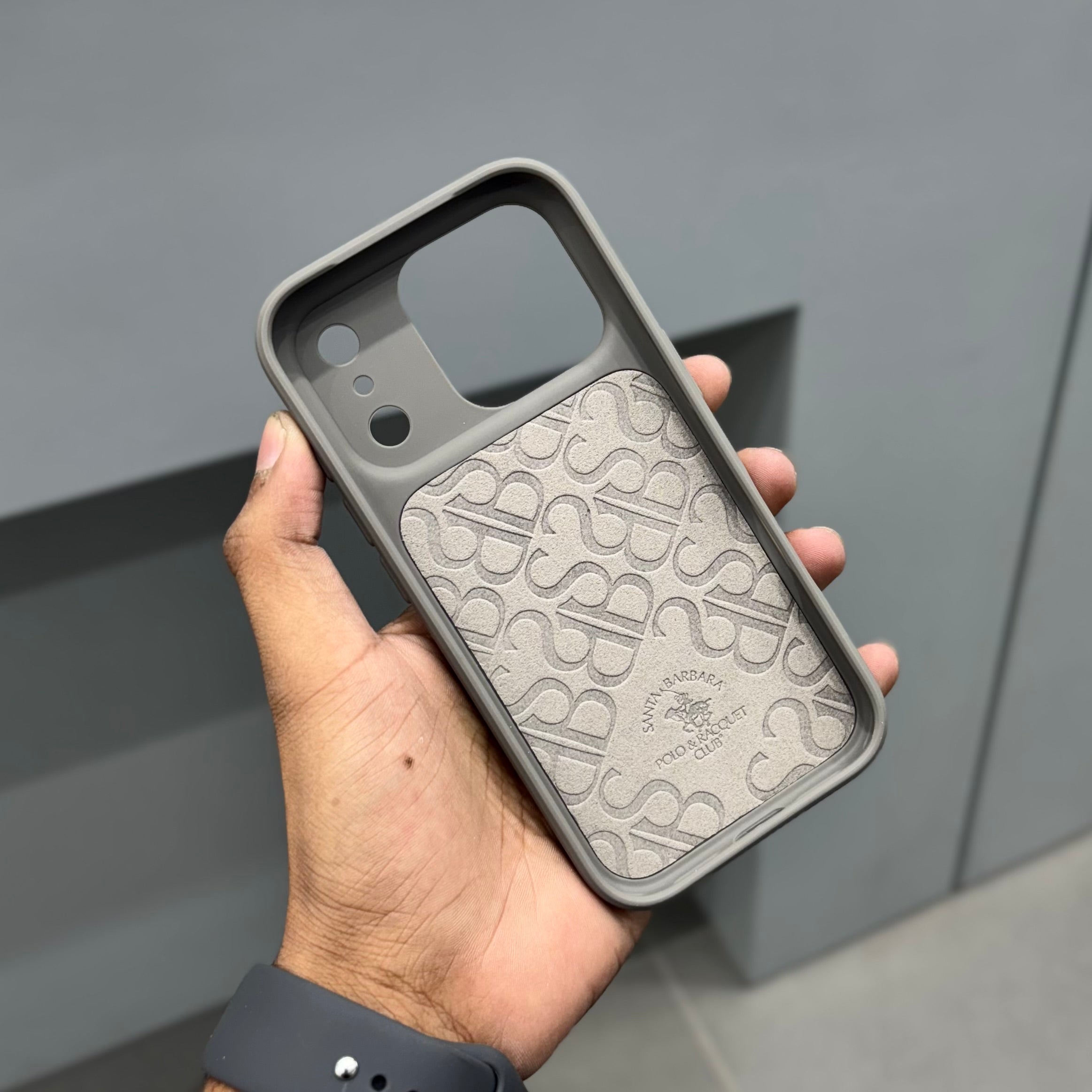 Santa Barbara primo mag Case with Magsafe-Grey ( No. 2011 ) 17 Series Mobile Case by CoverMeUp - Style 2