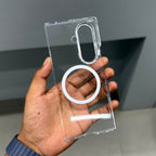 SAM CLEAR MAGNET CASE - BLUE ( No. 3409 ) Mobile Case by CoverMeUp - Style 4