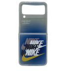 Luxury Brand logo Back Case for Samsung Galaxy Z Flip 4 Mobile Case by CoverMeUp - Style 2