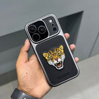 Santa Barbara Savanna Tiger Case-Black ( No. 2080 ) 17 Series Mobile Case by CoverMeUp