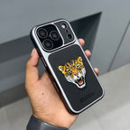 Santa Barbara Savanna Tiger Case-Black ( No. 2080 ) 17 Series Mobile Case by CoverMeUp - Style 2