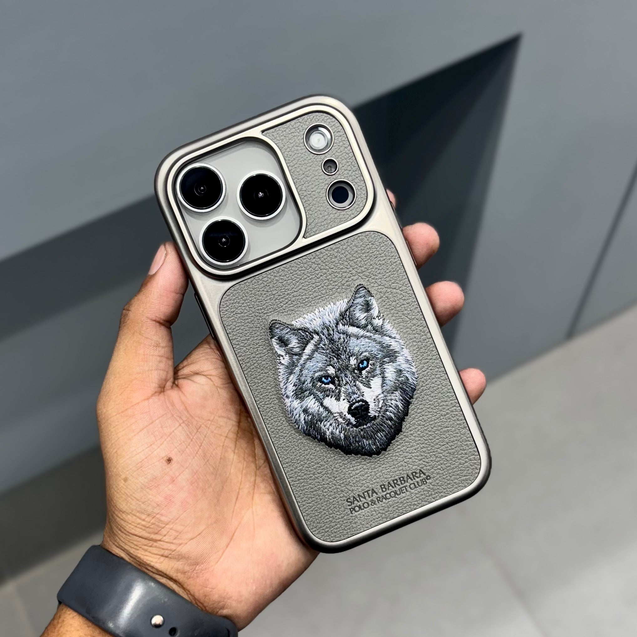 S B Savanna Husky Case-Grey ( No. 2082 ) 17 Series Mobile Case by CoverMeUp