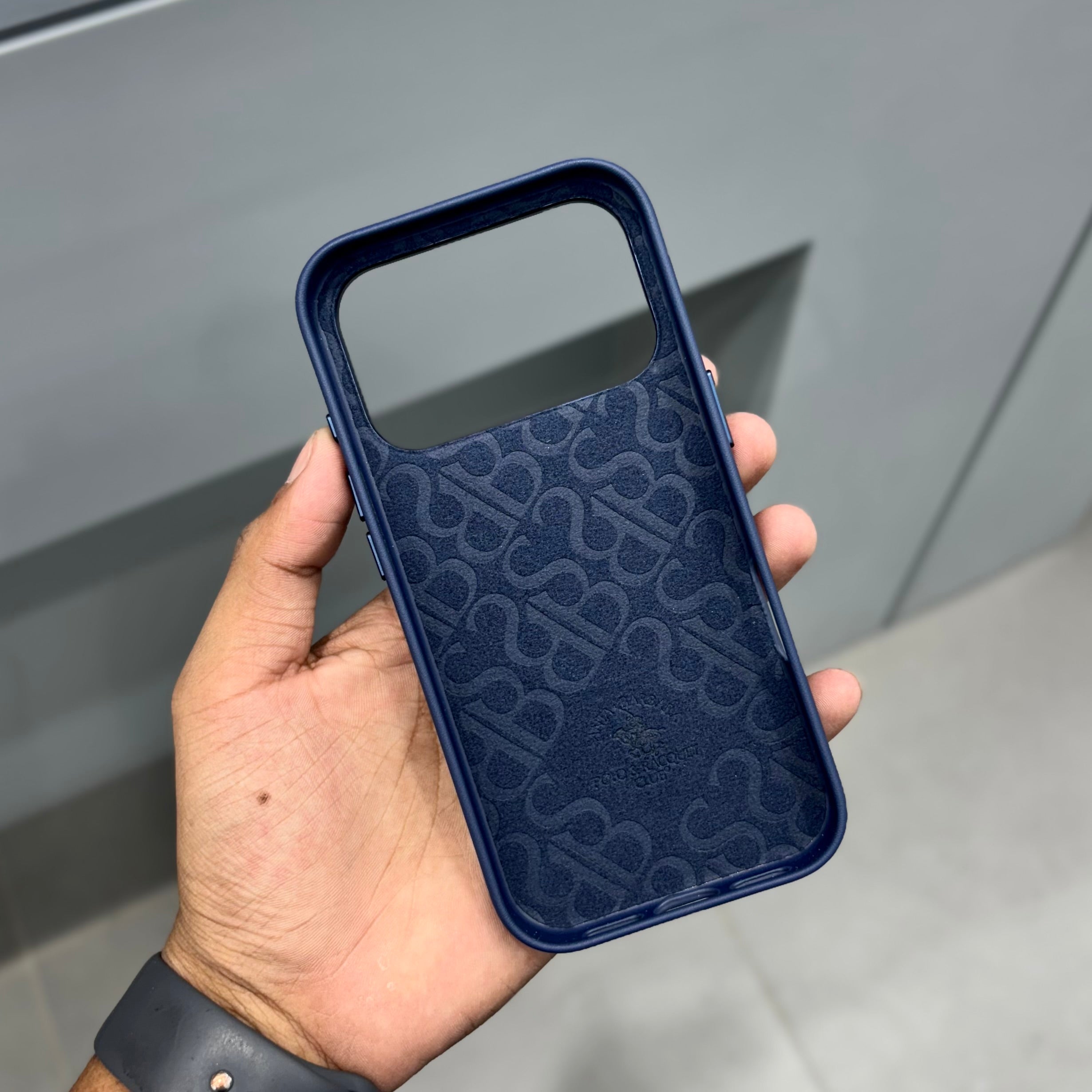 S B Justin Case with Magsafe-Blue ( No. mag ) Mobile Case by CoverMeUp - Style 4