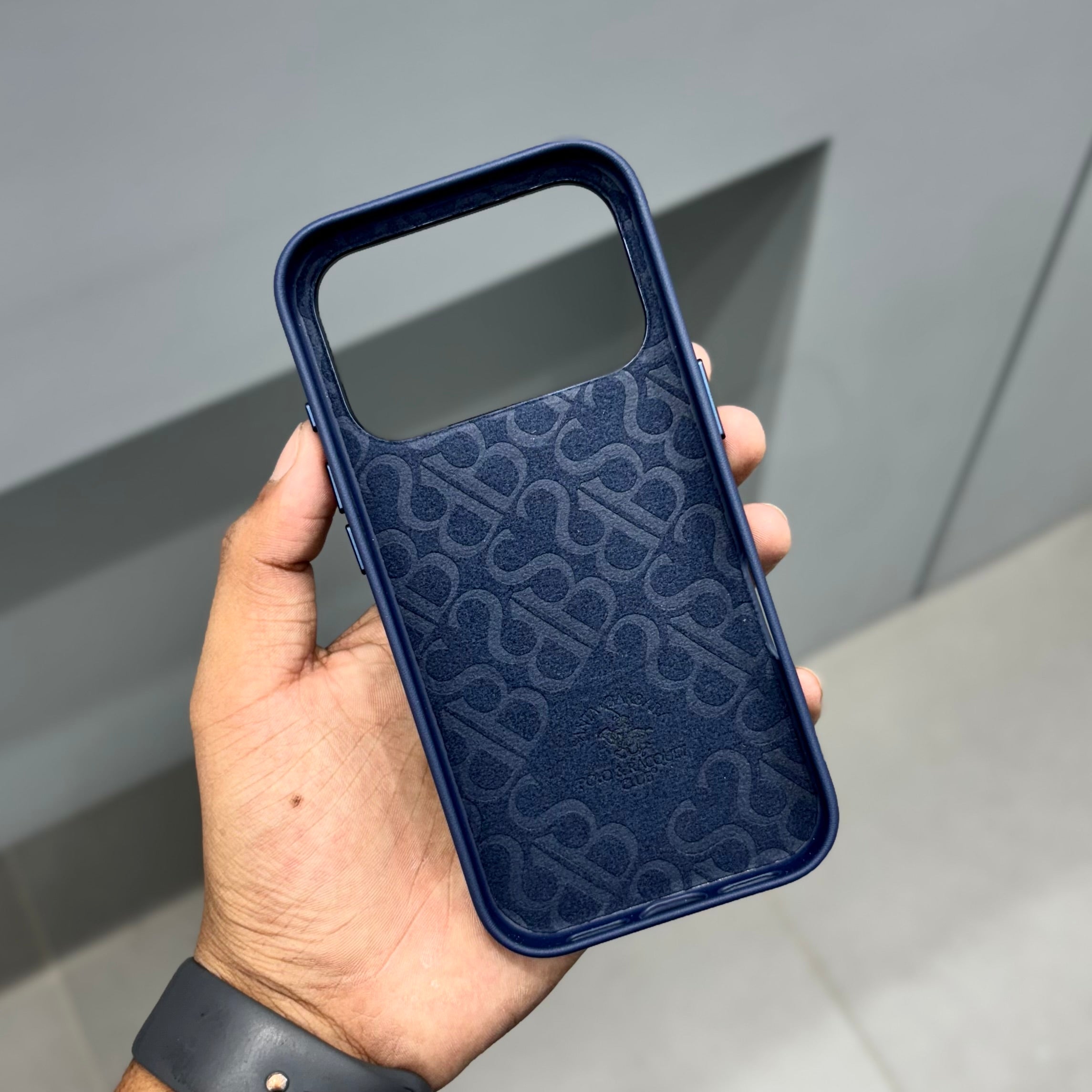 S B Justin Case with Magsafe-Blue ( No. mag ) Mobile Case by CoverMeUp - Style 7