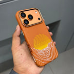 KDM Grafix Sunset with Magsafe Case - Orange ( No. 2222 ) Mobile Case by CoverMeUp - Style 2