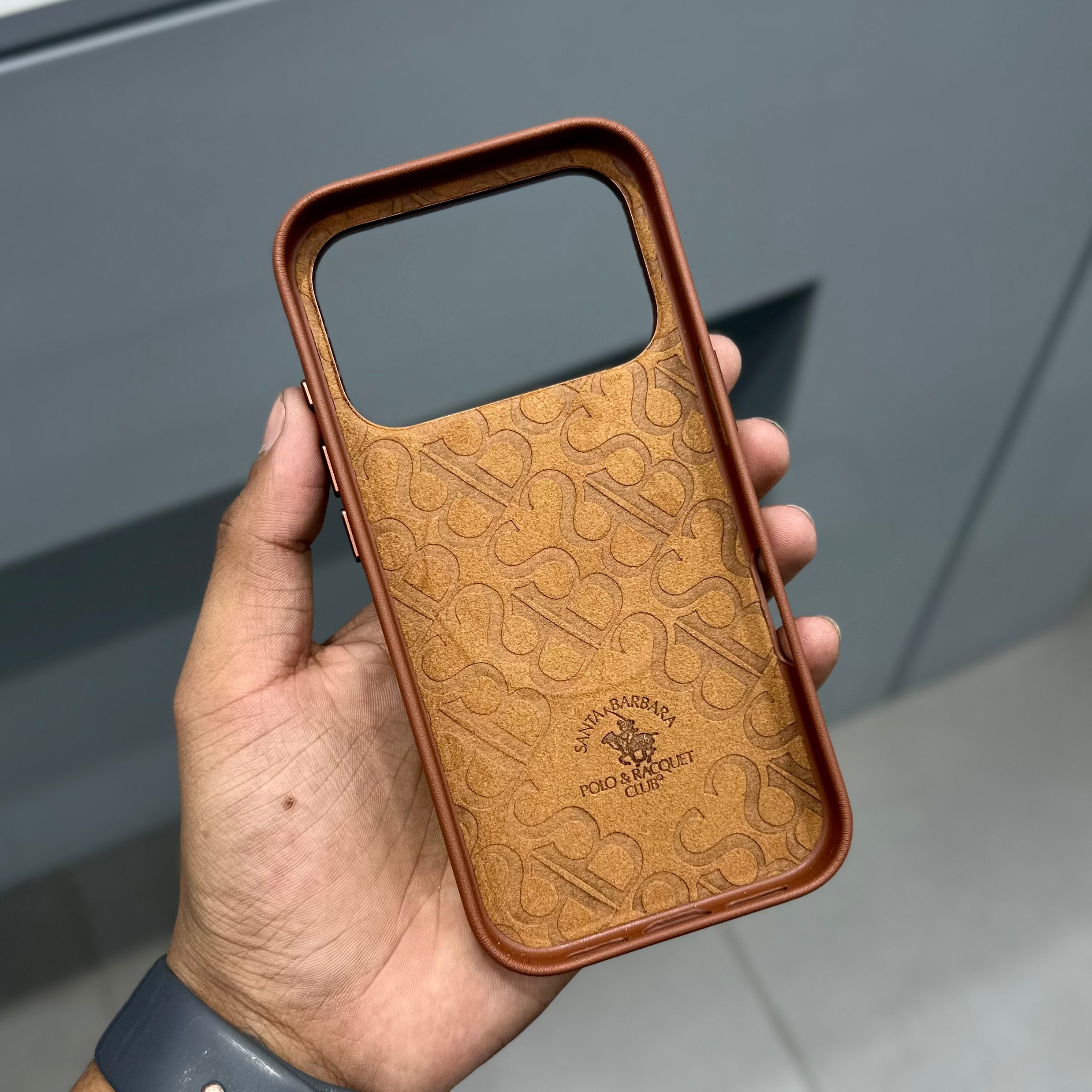 SB Justin Case with Magsafe - Brown ( No. mag ) Mobile Case by CoverMeUp - Style 4