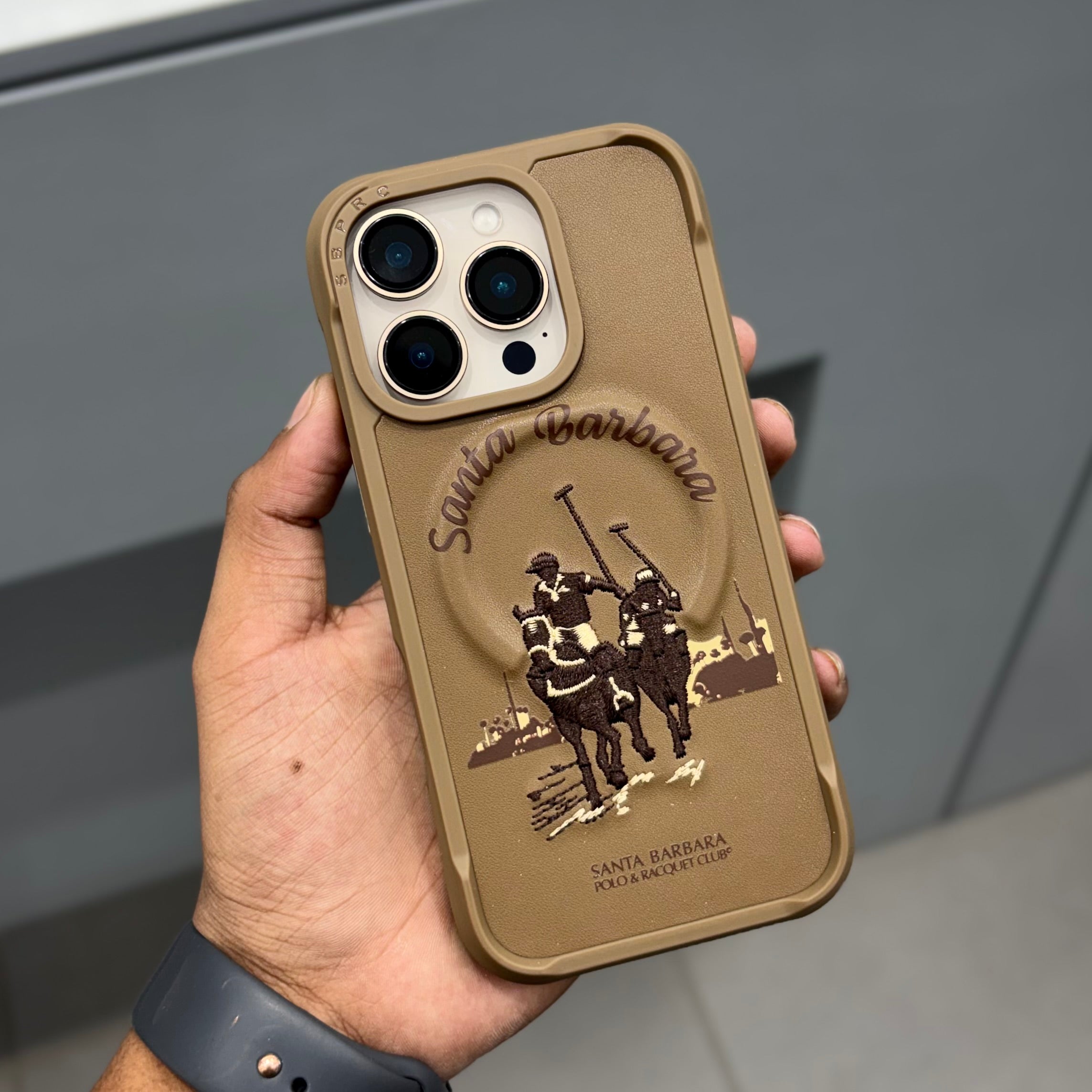 SANTA BARBARA VIRGIL - BROWN ( No. 2308 ) Mobile Case by CoverMeUp