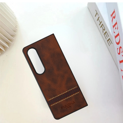 SAMSUNG GALAXY Z FOLD 4 PULOKA LEATHER FALL PROOF CASE COVER