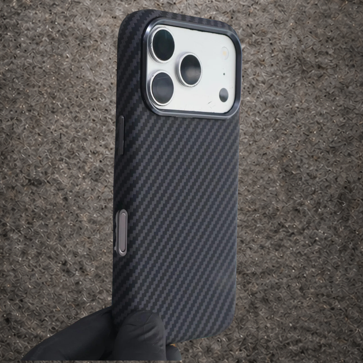 Kwi-Ni Aramid Fiber Carbon Magsafe Case for iPhone