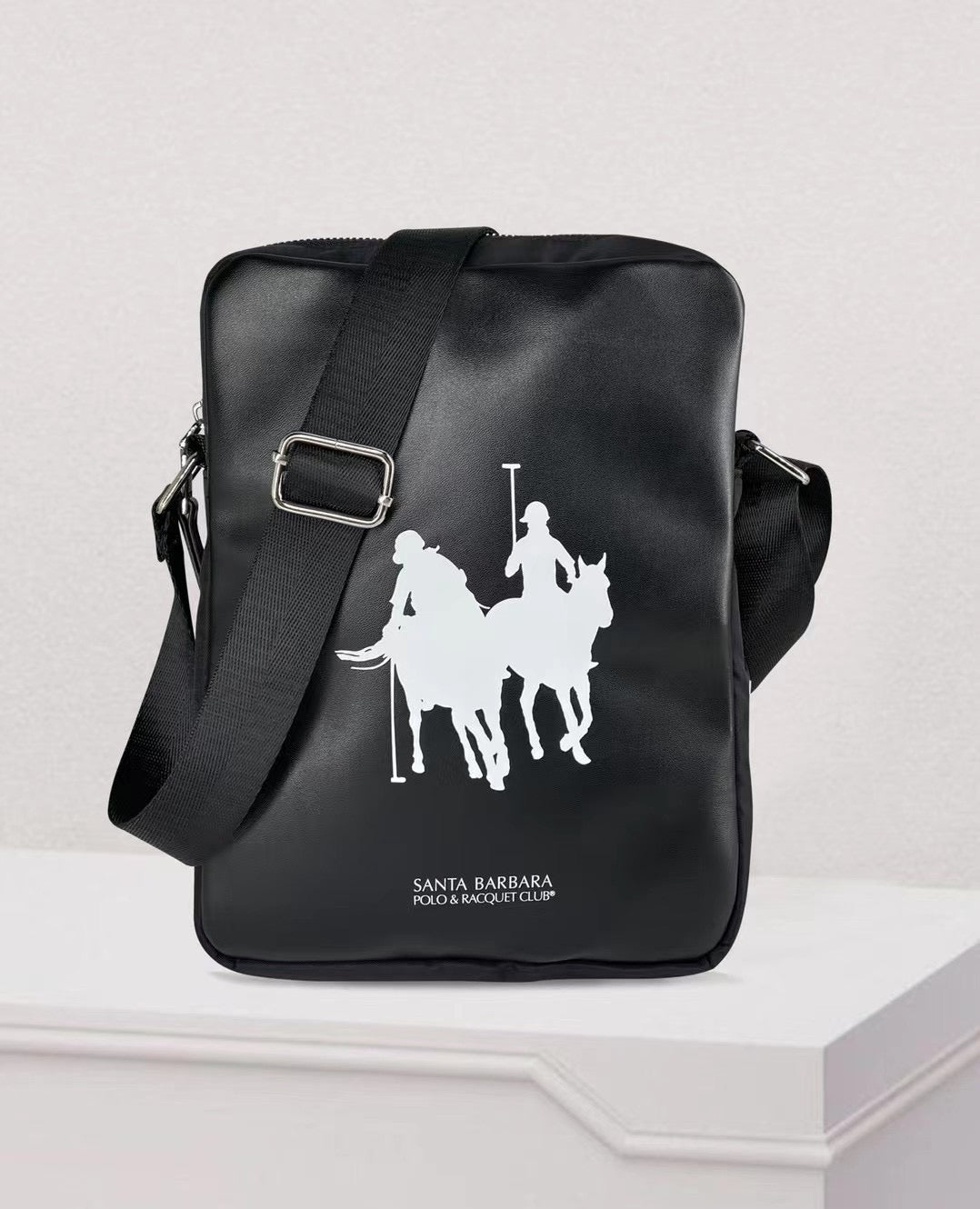 Santa Barbara Polo Cross Body Bag(Black)