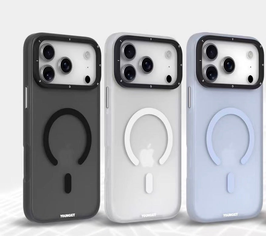 Youngkit Hidden Sand Matte Texture Case for iPhone