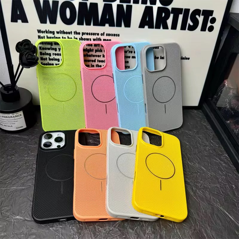 Protective Apple iPhone Back Cover - Heat Dissipation MagSafe iPhone Case