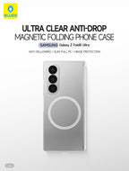Blueo crystal clear case for Samsung Galaxy S26 Ultra & Fold 8 Series Mobile Case by CoverMeUp - Style 3