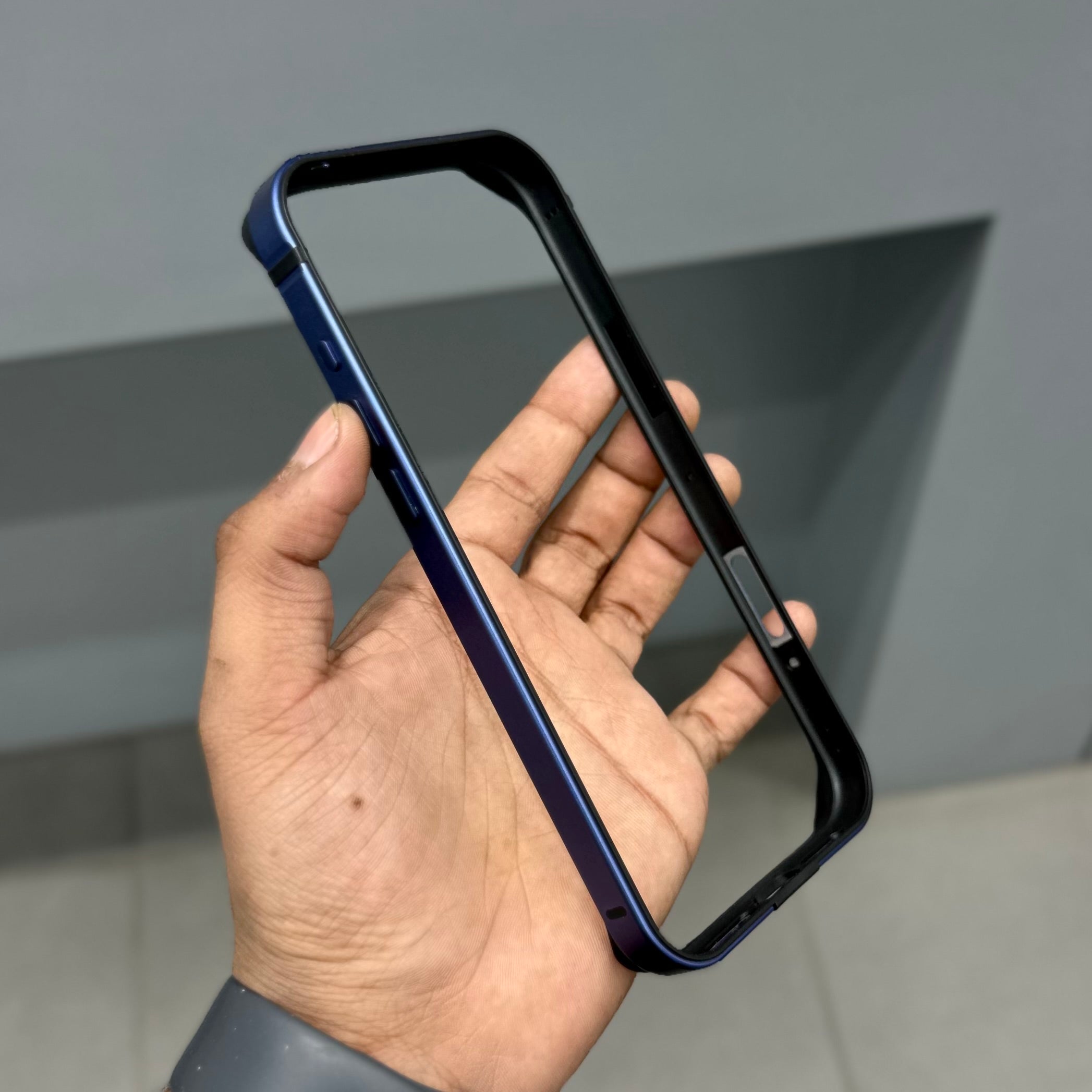 STORE BOX METAL BUMPER - BLUE ( No. 3019 )