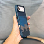 Protective Apple iPhone Back Cover - BlueCarbon MagSafe iPhone Air Case - Style 2