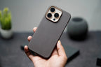 Protective Apple iPhone Back Cover - Premium Carbon Fiber MagSafe iPhone Case - Style 3
