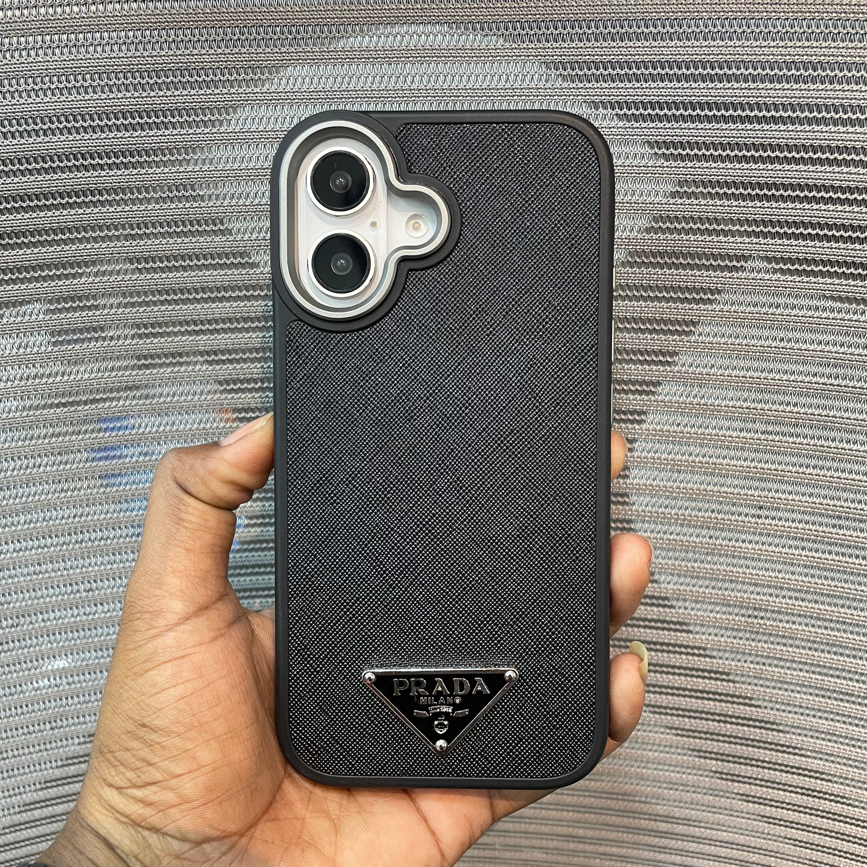 LogoLuxe Leather iPhone 17 Series Case