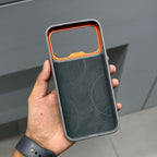 KAJSA FEAT NW CASE - GREY ORANGE ( No. 2602 ) Mobile Case by CoverMeUp - Style 4