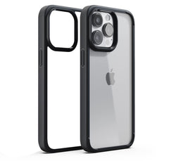 Clear Back Cover Compatible with iPhone, Military-Grade Drop Protection, Shock-Absorbing Corners, Yellowing-Resistant Hard Back, Scratch Resistant