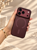 Benks Lucid Armor Magnetic Case for iPhone 17/18 Pro & Pro Max - iPhone 17 Pro / 18 Pro - Burgundy