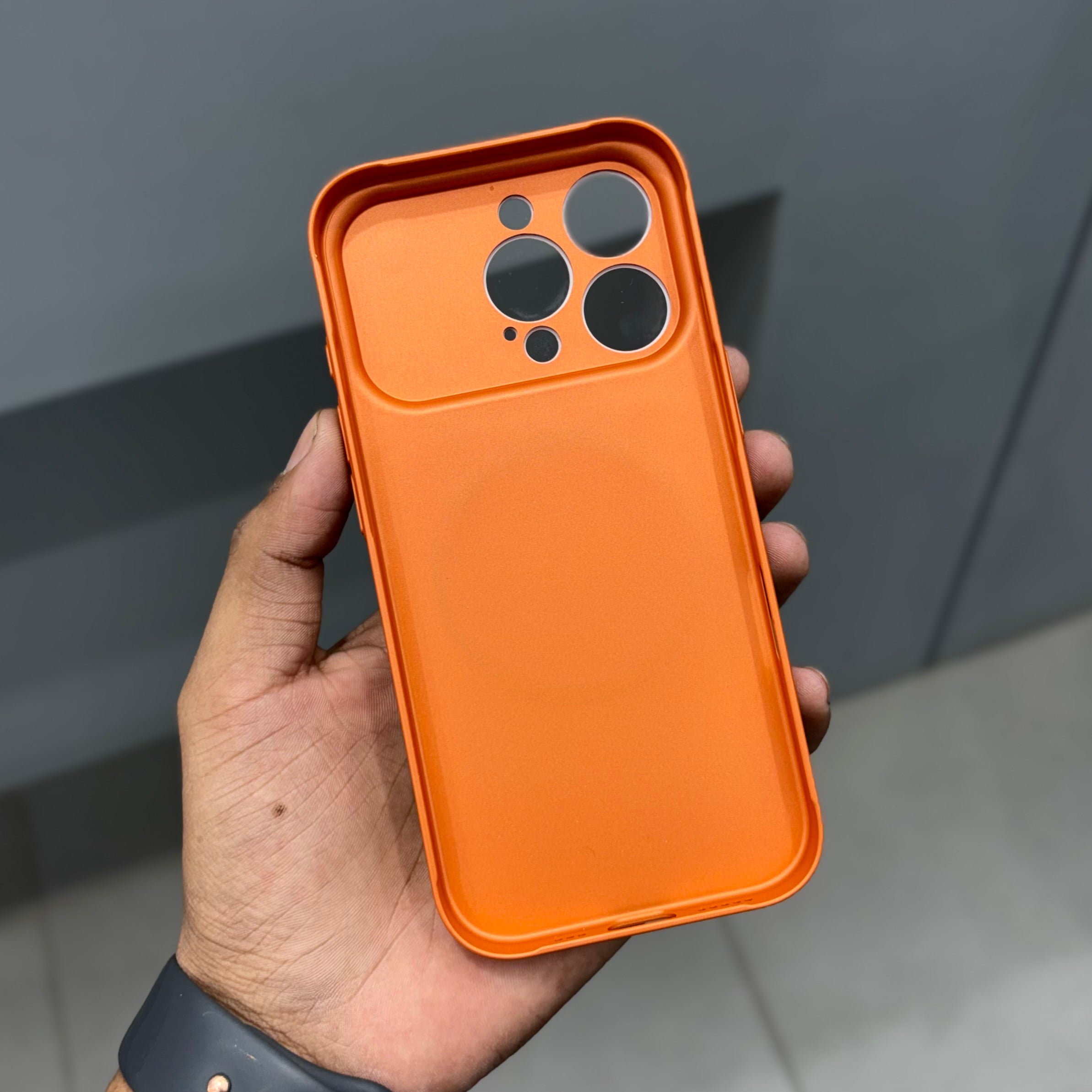 AG GLASS CASE - ORANGE ( No. 2398 ) Mobile Case by CoverMeUp - Style 4