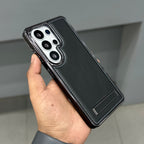 ICON LUXURY LEATHER STAND CASE SAMSUNG - BLACK ( No. 3057 ) Mobile Case by CoverMeUp - Style 2