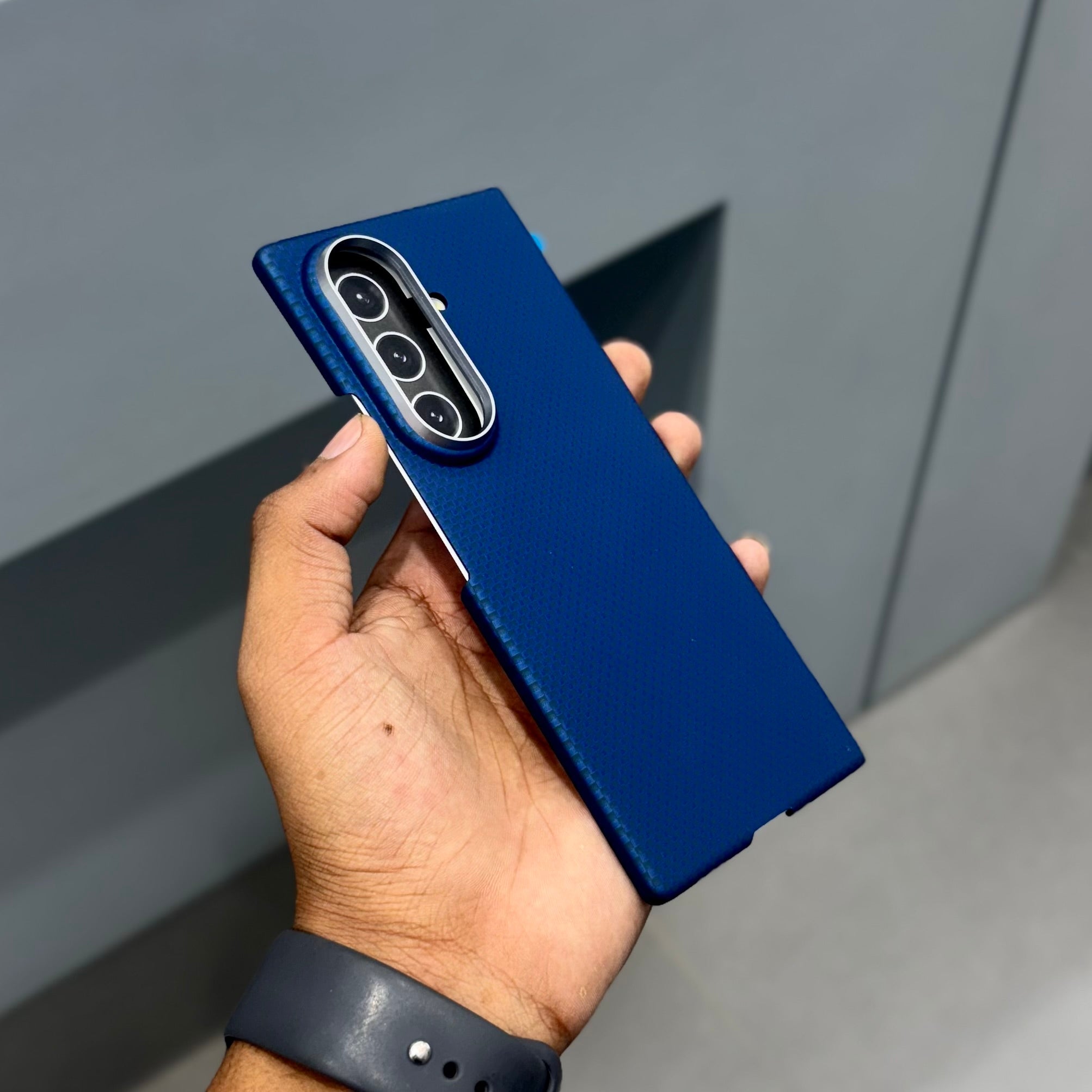 Xlevel Carbon Case-Samsung-Blue ( No. 2050 ) Mobile Case by CoverMeUp - Style 2