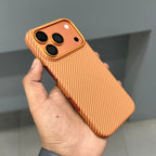 ICON CARBON CASE - ORANGE ( No. 3059 ) Mobile Case by CoverMeUp - Style 2