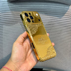 Protective Apple iPhone Back Cover - GoldMark Mirror iPhone 17 Series Case - Style 4