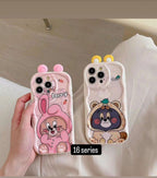 Protective Apple iPhone Back Cover - Tom & Jerry Cute Cartoon Case for iPhone - Style 5