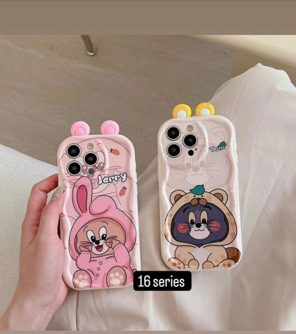 Tom & Jerry Cute Cartoon Case for iPhone