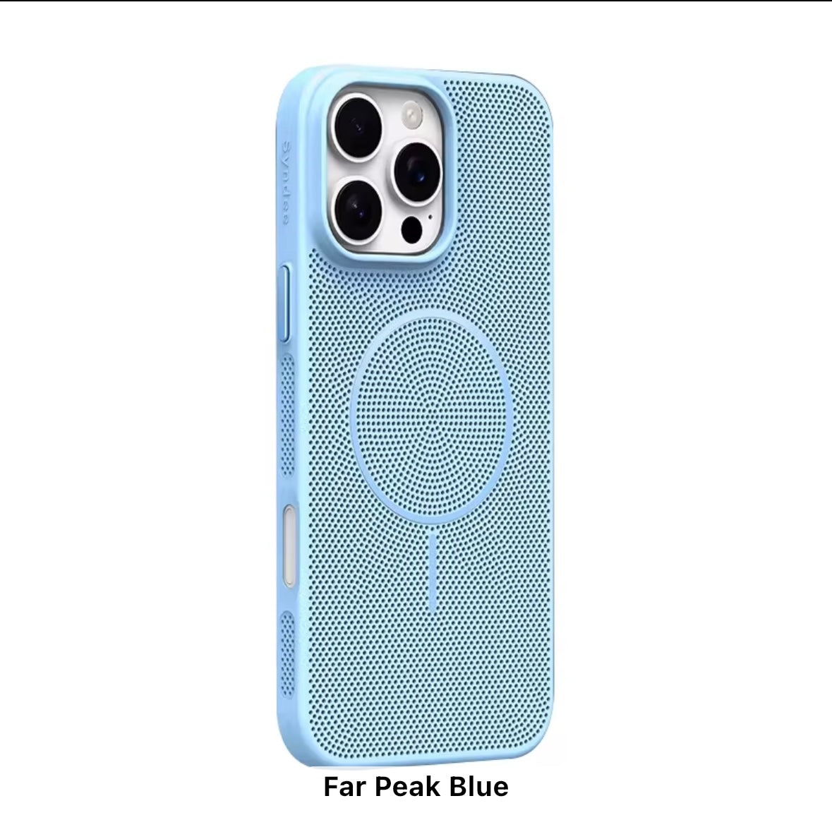 Protective Apple iPhone Back Cover - Heat Dissipation MagSafe iPhone Case - Style 6