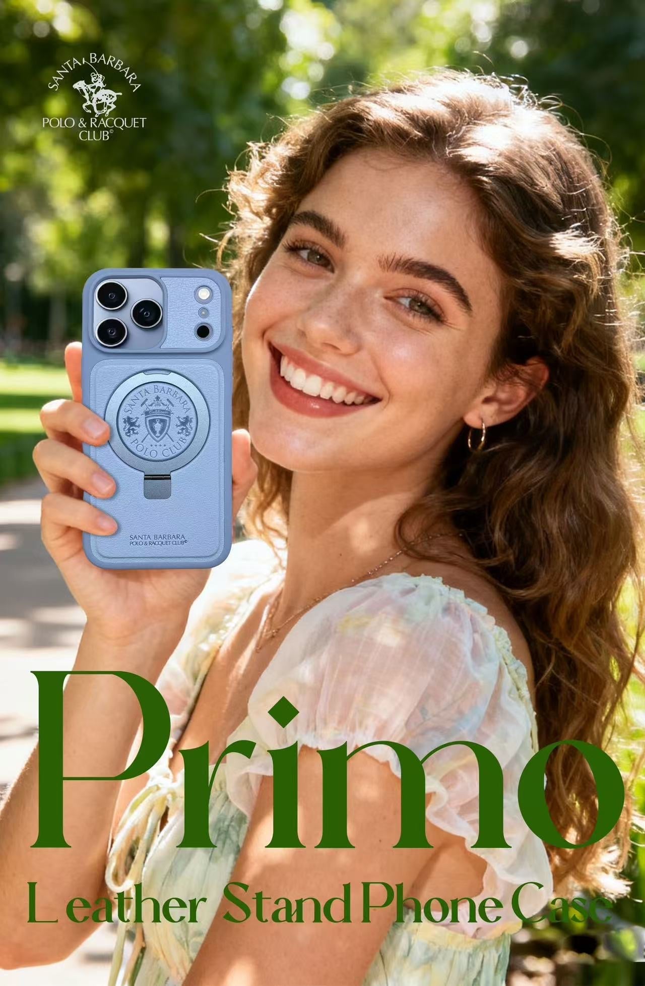 Santa Barbara Polo PRIMO Series Case For iPhone 17 Pro Max / 18 Pro Max (Blue)