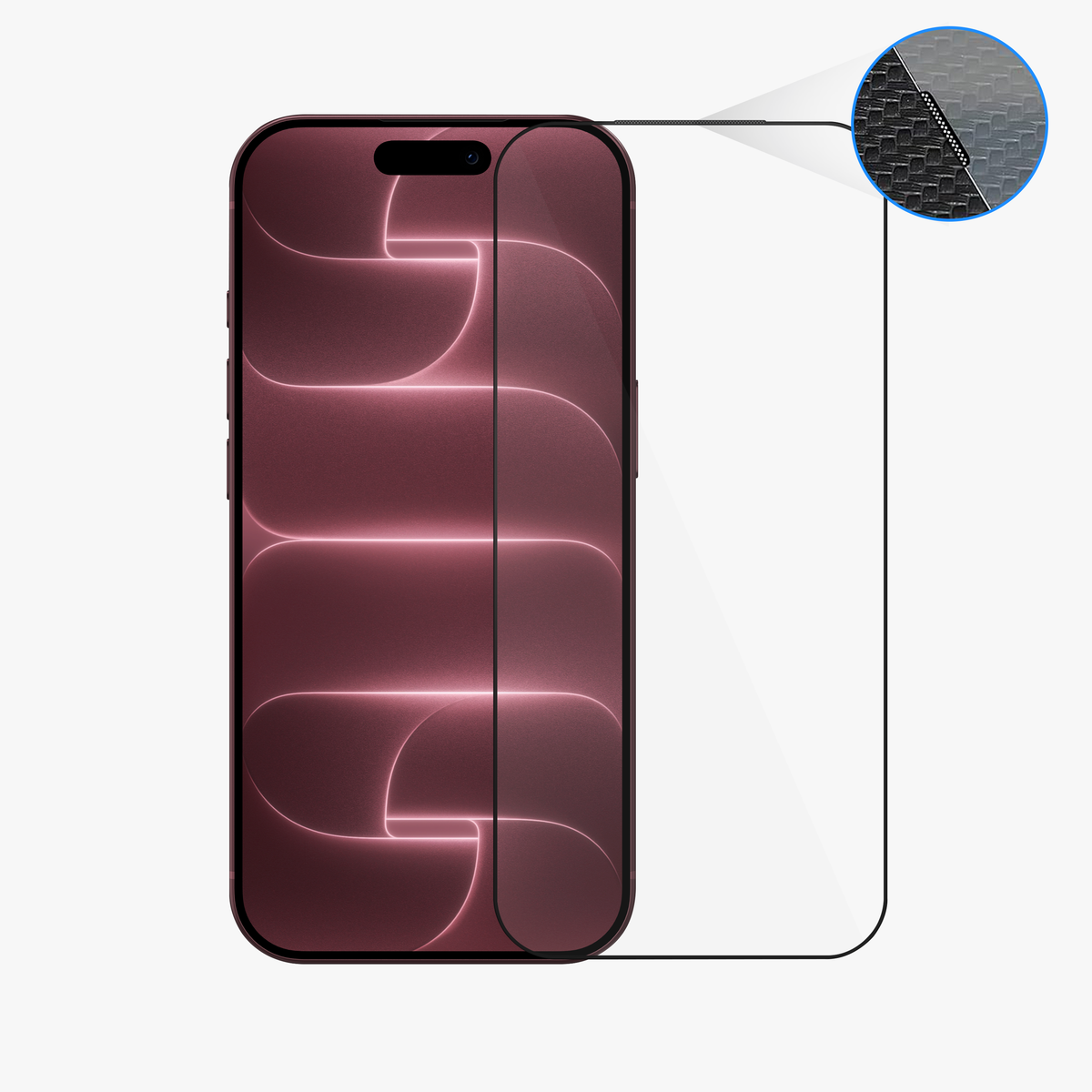 GRIPP Dust Proof 3D Tempered Glass for Apple