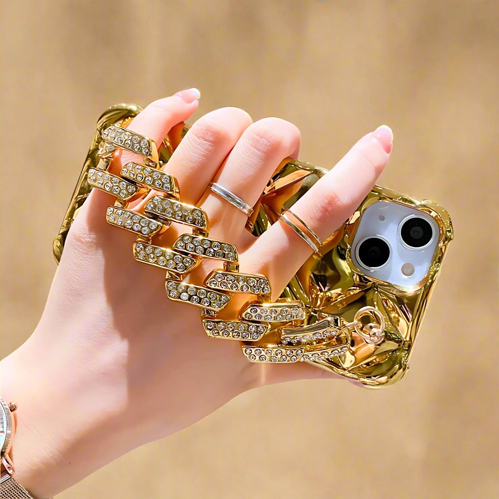 Diamond District: Gold Mobile Case by CoverMeUp