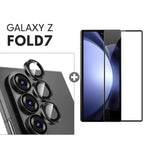 Galaxy Z Fold7 Tempered Glass + Camera Lens Protector Mobile Case by CoverMeUp