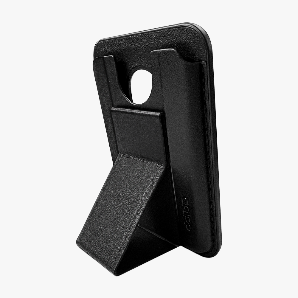 GRIPP Mag Pocket Stand MagSafe Wallet Card Holder - Black