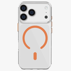 GRIPP Clear Xtreme Apple iPhone 17 Pro MagSafe Case with 8ft Drop Tested - Orange