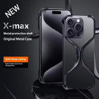 Protective Apple iPhone Back Cover - New X-Max Metal Case for iPhone - Style 7