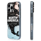 Protective Apple iPhone Back Cover - Youngkit International Series NORTH AMERICA Designer Matte Finish Case for iPhone 16 Pro - Style 2