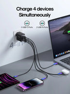 Smart Tech 67W C to C Cable Fast Adapter Mobile Case by CoverMeUp - Style 9