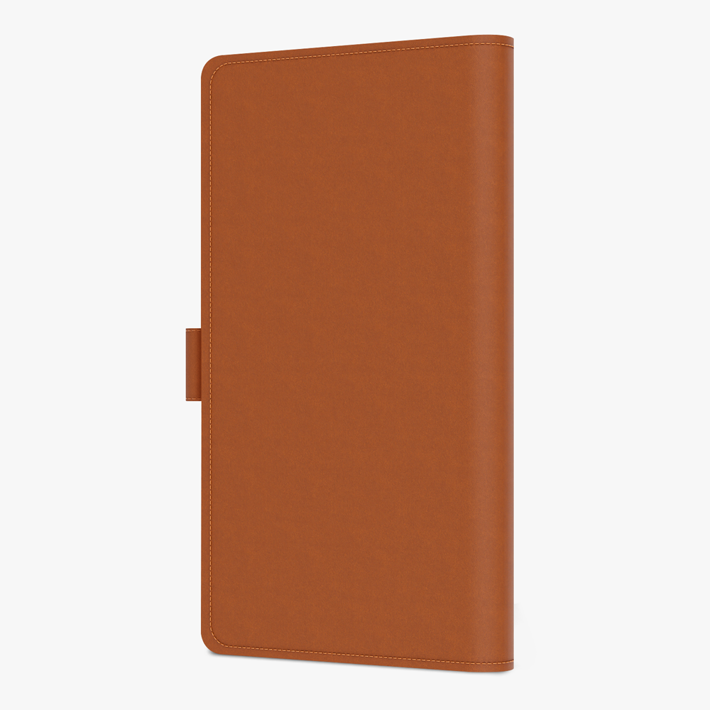 GRIPP Polo Book Wallet Apple iPhone 17 Pro and All MagSafe Phones up to 6.5" / 16.51 cm MagSafe Case - Camel